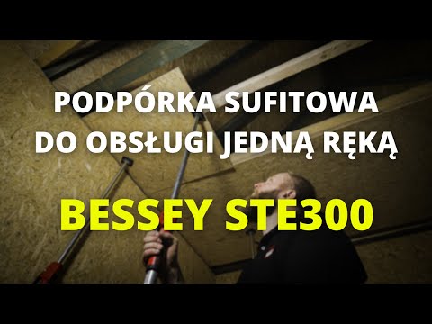Sustiprinta teleskopinė atrama BESSEY STE300 video