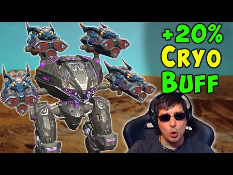 NEW +20% CRYO Weapon BUFF on Leech War Robots Mk2 Gameplay WR