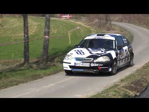 Adam RACHFAŁ / Aleksandra PIEKARSKA - Honda Civic - "Super Oes Dla Mai" Grudna Dolna 30-03-2019
