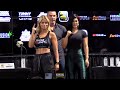 Paige VanZant vs. Rachael Ostovich Press Conference Face Off | BKFC 19 | MMA Fighting