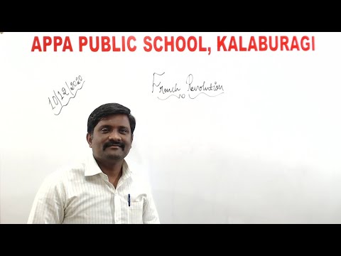 APS: CLASS: IX-SOC.SCI.-HISTORY- FRENCH REVOLUTION- PART-01-10-12-2020-Mr.GANGADHAR S P