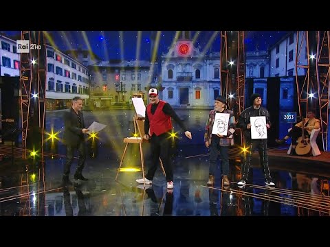 Le caricature di Federico Cecchin - Dalla strada al Palco 11/04/2023