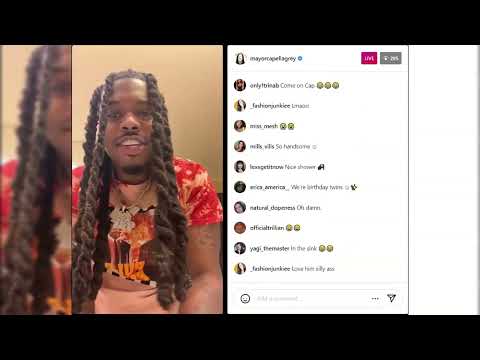 Capella Grey IG Live 31/03/22 Part 1