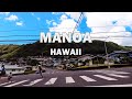 Manoa Hawaii Driving Tour 4K