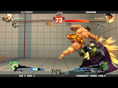 Run It Back 2 - AE2012 Grand Finals (ILLiterate vs Hoodaman)