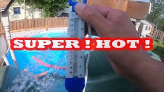 Easy DIY Pool Heater! Heats Fast!