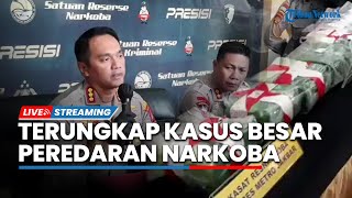 LIVE: Resnarkoba Polres Jakarta Barat Ungkap Kasus Besar Peredaran Narkoba