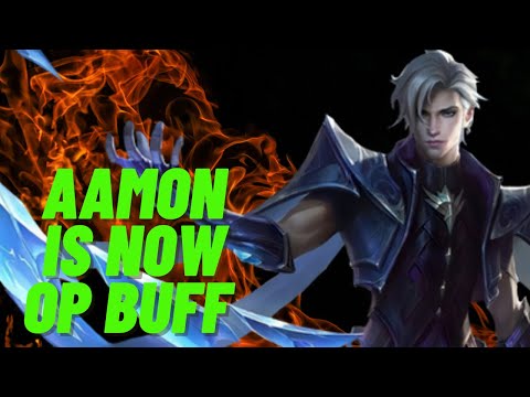 AAMON IS NOW BUFF || SOLO EXP LANE GAMEPLAY 2022 || MLBB ||
