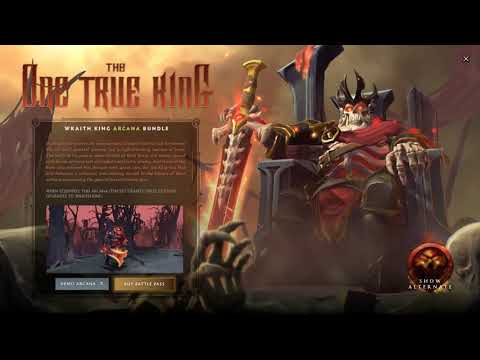 THE ONE TRUE KING | DOTA 2 Wraith King Arcana