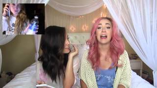Reacting to Old Facebook Pictures with Megan & Liz