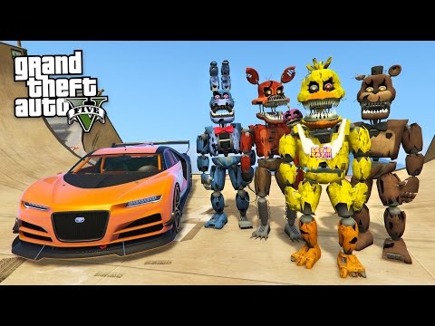 GTA 5 Mods FNAF Toy Animatronics FULL PACK - GTA 5 Mods Website