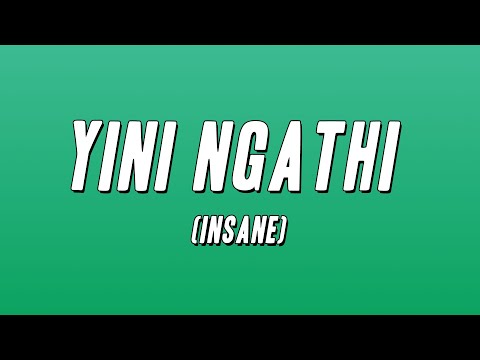 Felo Le Tee - Yini Ngathi (Insane) [Lyrics]