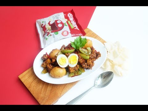Resep Oseng Tempe Manis Telur + Krupuk Samiler