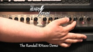 Video thumbnail for "Inexpensive Metal Gear" The Randall RH200 Demo by The Henry-Kern Show
