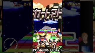 マリオカートアドバンス レインボーロード タイムアタック