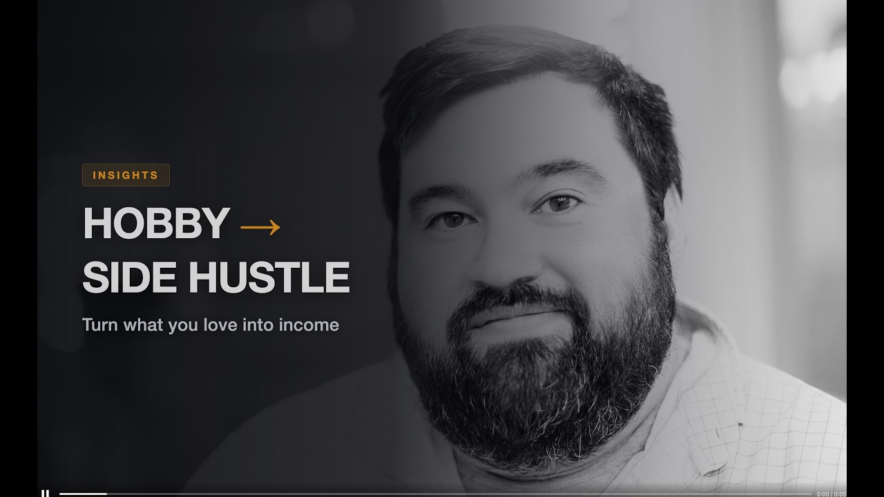 Turning Passion Into Profit: Side Hustle Strategies