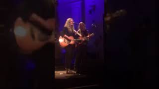 BENEATH THE SOUTHERN CROSS Patti Smith / Lenny Kaye live@DeDuif Amsterdam 29-5-2018