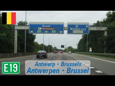 Belgium: E19 Antwerp - Brussels