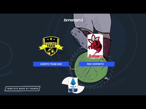 QUINTO TEAM A.S.D. vs RED HORNETS 4-1 – HIGHLIGHTS