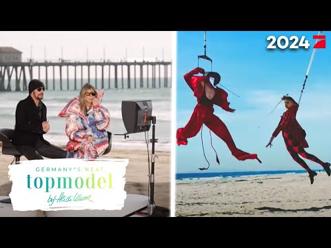 Schwertkampf in der Luft: Haben die Models genug Ausdauer? | GNTM 2024 ProSieben