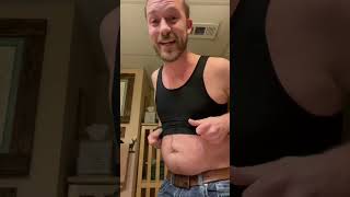 Hide Man Boobs With This Tank Top - Slimming Shapewear Tank Top For Men - Shirts for Big Boys &amp; Men