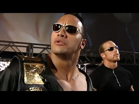 The Rock Simply Owns D-Generation X (The Corporate Champion) - Sunday Night HEAT!