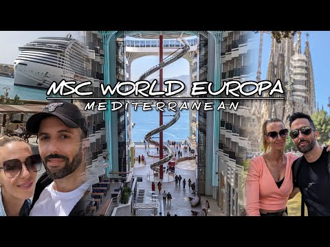 MSC World Europa | Mediterranean 7 Nights Cruise | 2024 | 4K 