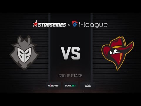 [EN] G2 Esports vs Renegades, map 1 cobblestone, StarSeries i-League Season 4 Finals