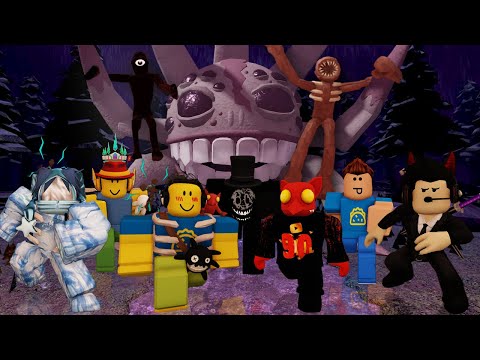 DOORS The Mines 7 player - Full Walkthrough (RTX ON)