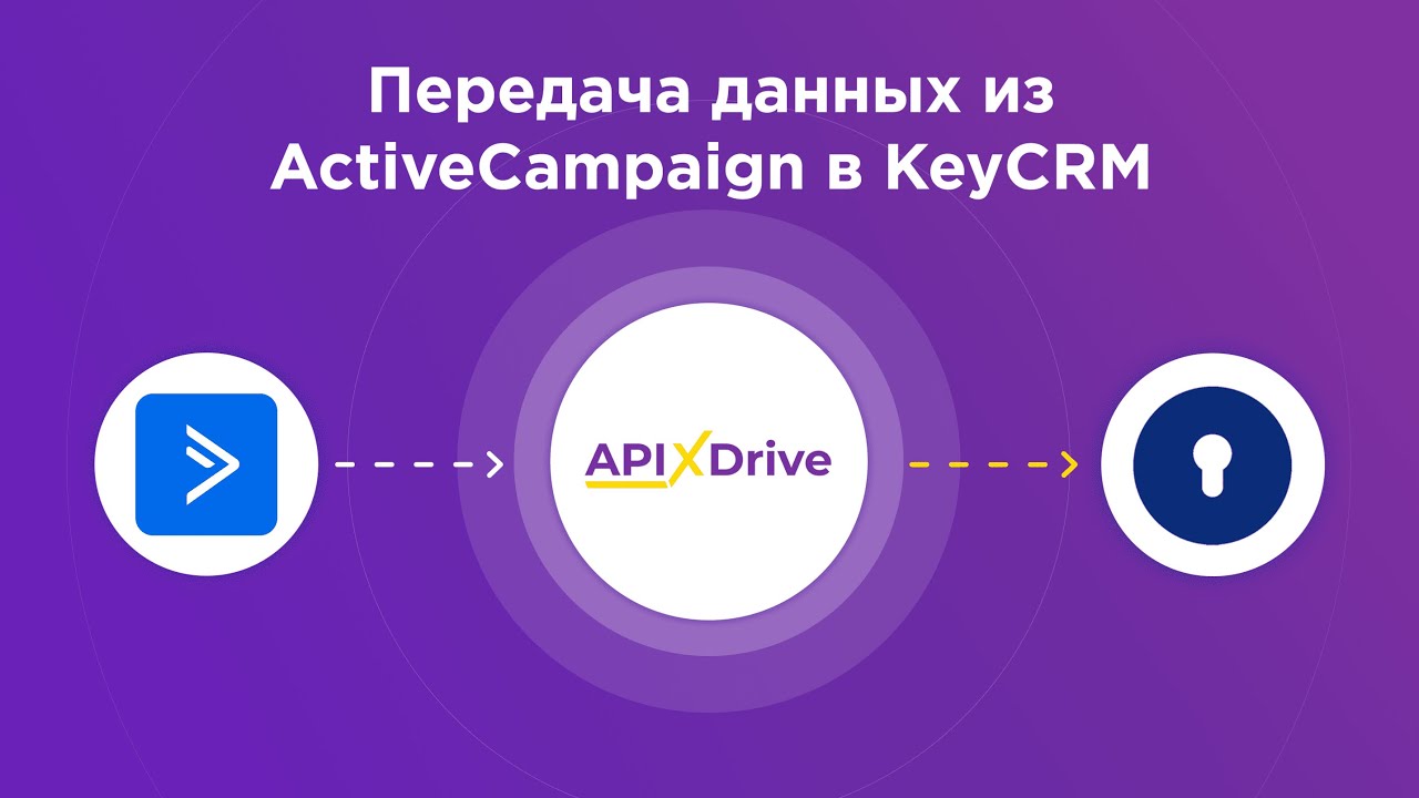 Как настроить выгрузку данных из ActiveCampaign в KeyCRM?