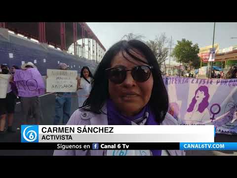 Video: 8M Mujeres toman calzada Iagnacio Zaragoza, para alzar la voz y exigir alto a la violencia