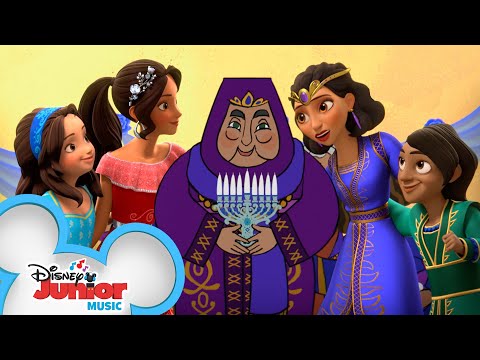 On Hanukkah 🕎  | Music Video | Elena of Avalor | Disney Junior