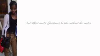 me singing "what would christmas be like" from Mia Rose(Lyrics on screen)