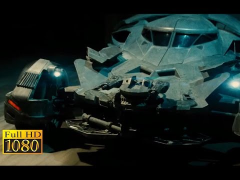 Batman v Superman Dawn of Justice (2016) - Batmobile Chasing Scene (1080p) FULL HD