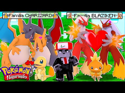 Minecraft : Pokémon Namorados #1 - CRIANDO AS NOVAS FAMÍLIAS DOS POKÉMON ATE ZERAR MOD DE PIXELMON!