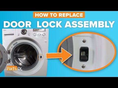 Door won't lock or won't unlock? Replace Door Lock Assembly part # EBF49827801 on your LG Washer