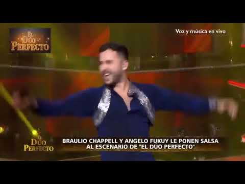 ANGELO FUKUY Y BRAULIO CHAPPELL CANTAN  DLG EN EL DUO PERFECTO