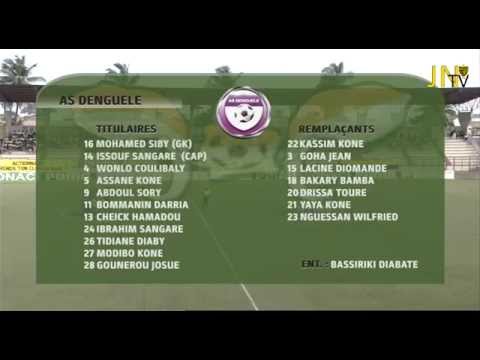 23eme journée de la ligue 1 ASEC Mimosas - AS Denguélé