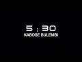 KABOSE BULEMBI 5h30 Clip Officiel