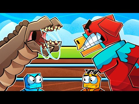 Eu TRAPACEEI com CHEFES OP na Batalha de Roleta de Mobs!