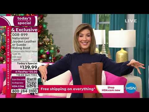HSN | Naturalizer Footwear 10.07.2023 - 01 AM