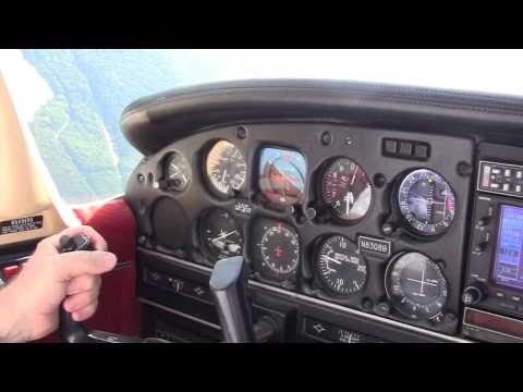 Flying - Left 360 degree level turn - 4500 feet