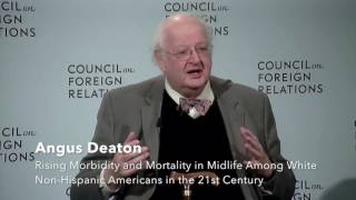 Angus Deaton: White Death Epidemic from Suicide, Overdose, and Alcoholism