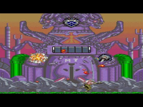 Contra (Arcade) // All Bosses