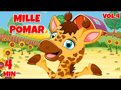 Mille Pomar Vol. 4 - Giramille 4 min | Desenho Animado Musical