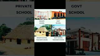 # private school v/s government school # Best motivational quotes# shorts video# status