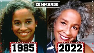 COMMANDO (1985) Then And Now Movie Cast \