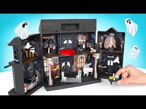 Trasformiamo Una Casa Di Bambole In Una Casa Stregata!