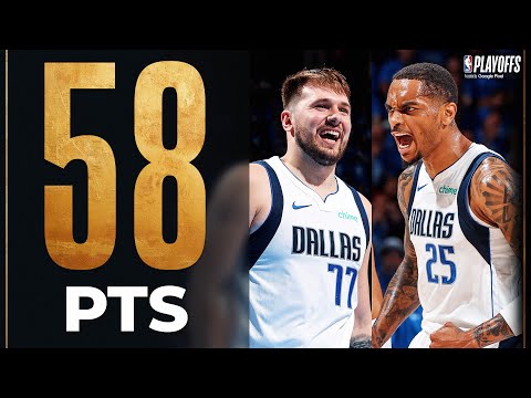 Luka Doncic & P.J. Washington EVEN The Series 1-1 In OKC! May 9, 2024