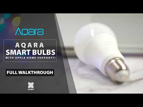 Aqara Smart Light Bulbs with Apple homekit support! [Xiaomify]